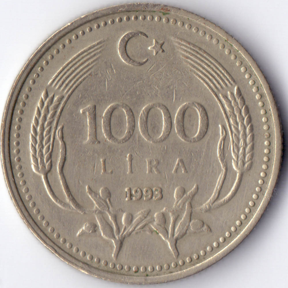 Тысяча лир сколько в рублях. 1000 Лир 1993. 1000 Лир монета. Железная монета 5000 лир 1993г. 1000 Копеек.